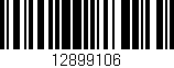 Código de barras (EAN, GTIN, SKU, ISBN): '12899106'