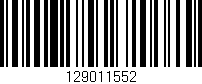 Código de barras (EAN, GTIN, SKU, ISBN): '129011552'