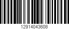 Código de barras (EAN, GTIN, SKU, ISBN): '12914043608'