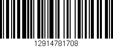 Código de barras (EAN, GTIN, SKU, ISBN): '12914781708'