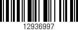 Código de barras (EAN, GTIN, SKU, ISBN): '12936997'