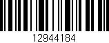 Código de barras (EAN, GTIN, SKU, ISBN): '12944184'