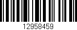 Código de barras (EAN, GTIN, SKU, ISBN): '12958459'