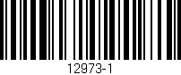 Código de barras (EAN, GTIN, SKU, ISBN): '12973-1'