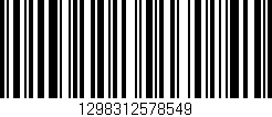 Código de barras (EAN, GTIN, SKU, ISBN): '1298312578549'