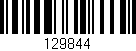 Código de barras (EAN, GTIN, SKU, ISBN): '129844'