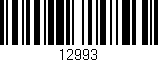 Código de barras (EAN, GTIN, SKU, ISBN): '12993'