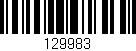 Código de barras (EAN, GTIN, SKU, ISBN): '129983'