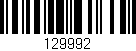 Código de barras (EAN, GTIN, SKU, ISBN): '129992'