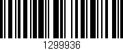 Código de barras (EAN, GTIN, SKU, ISBN): '1299936'