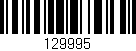 Código de barras (EAN, GTIN, SKU, ISBN): '129995'