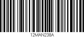 Código de barras (EAN, GTIN, SKU, ISBN): '12MAN238A'