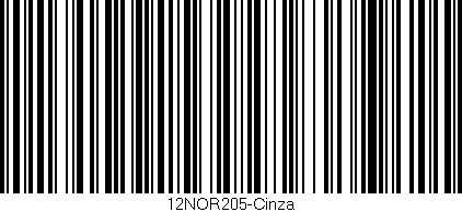 Código de barras (EAN, GTIN, SKU, ISBN): '12NOR205-Cinza'