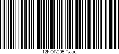 Código de barras (EAN, GTIN, SKU, ISBN): '12NOR205-Rosa'