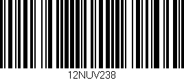 Código de barras (EAN, GTIN, SKU, ISBN): '12NUV238'