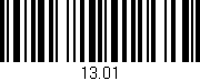 Código de barras (EAN, GTIN, SKU, ISBN): '13.01'