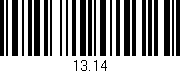 Código de barras (EAN, GTIN, SKU, ISBN): '13.14'