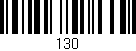 Código de barras (EAN, GTIN, SKU, ISBN): '130'