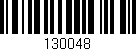 Código de barras (EAN, GTIN, SKU, ISBN): '130048'