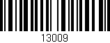 Código de barras (EAN, GTIN, SKU, ISBN): '13009'