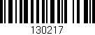 Código de barras (EAN, GTIN, SKU, ISBN): '130217'