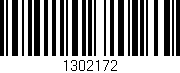 Código de barras (EAN, GTIN, SKU, ISBN): '1302172'