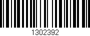 Código de barras (EAN, GTIN, SKU, ISBN): '1302392'