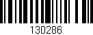 Código de barras (EAN, GTIN, SKU, ISBN): '130286'