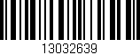 Código de barras (EAN, GTIN, SKU, ISBN): '13032639'