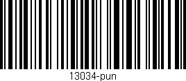 Código de barras (EAN, GTIN, SKU, ISBN): '13034-pun'