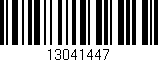 Código de barras (EAN, GTIN, SKU, ISBN): '13041447'