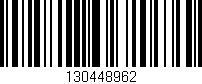 Código de barras (EAN, GTIN, SKU, ISBN): '130448962'