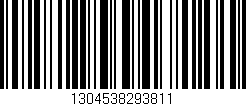 Código de barras (EAN, GTIN, SKU, ISBN): '1304538293811'