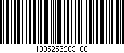 Código de barras (EAN, GTIN, SKU, ISBN): '1305256283108'