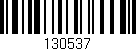 Código de barras (EAN, GTIN, SKU, ISBN): '130537'