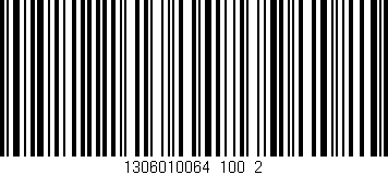 Código de barras (EAN, GTIN, SKU, ISBN): '1306010064_100_2'