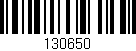 Código de barras (EAN, GTIN, SKU, ISBN): '130650'