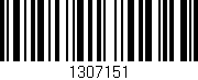 Código de barras (EAN, GTIN, SKU, ISBN): '1307151'