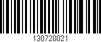 Código de barras (EAN, GTIN, SKU, ISBN): '130720021'