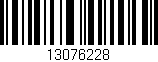 Código de barras (EAN, GTIN, SKU, ISBN): '13076228'