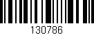 Código de barras (EAN, GTIN, SKU, ISBN): '130786'