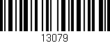 Código de barras (EAN, GTIN, SKU, ISBN): '13079'