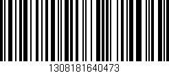 Código de barras (EAN, GTIN, SKU, ISBN): '1308181640473'