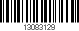 Código de barras (EAN, GTIN, SKU, ISBN): '13083129'