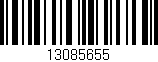 Código de barras (EAN, GTIN, SKU, ISBN): '13085655'