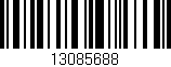 Código de barras (EAN, GTIN, SKU, ISBN): '13085688'