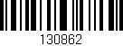 Código de barras (EAN, GTIN, SKU, ISBN): '130862'