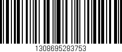 Código de barras (EAN, GTIN, SKU, ISBN): '1308695283753'