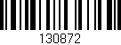 Código de barras (EAN, GTIN, SKU, ISBN): '130872'