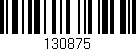 Código de barras (EAN, GTIN, SKU, ISBN): '130875'